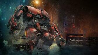 Pacific Rim Crimson Typhoon Exclusive HD Wallpaper