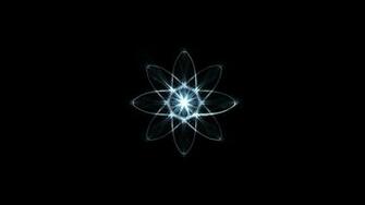 Abstract Atom Wallpaper