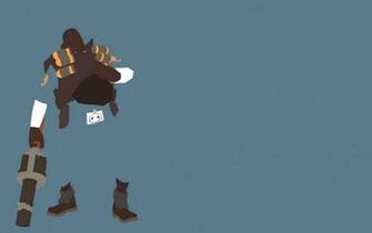 Tf2 Blu Demoman Minimalist Wallpaper By Bohitargep