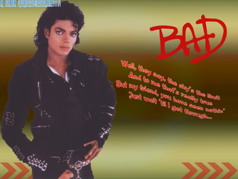 Bad Michael Jackson