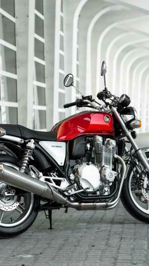 Honda Cb1100 Side Red Motorcycle