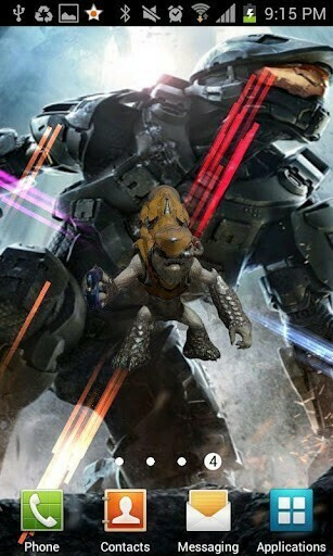 Halo Live Wallpaper App For Android