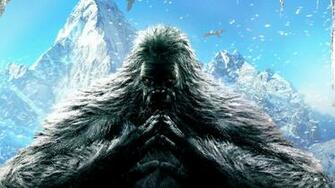 Wallpaper Far Cry Ubisoft Gorilla Birds Snowman