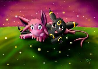 Umbreon And Espeon Wallpaper