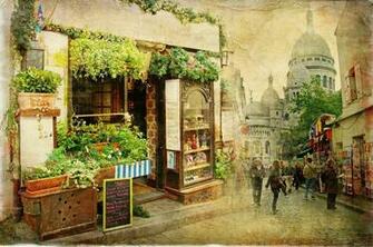 Wallpaper Street Vintage France Paris Basilica Sacred Heart Of
