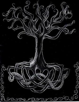 Yggdrasil By Darkrosefairy77
