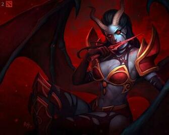 Succubus Dota HD Wallpaper Desktop Background Mobile