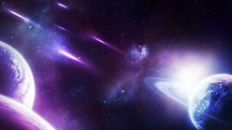 Purple Galaxy Wallpaper