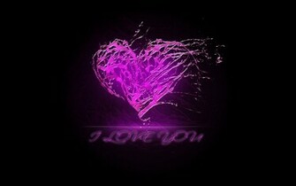 Purple Heart Wallpaper Hearts