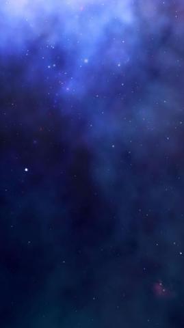 Blue Clouds Abstract Dark Wallpaper