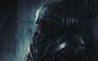 Alien HD Wallpaper Dreary Desktop