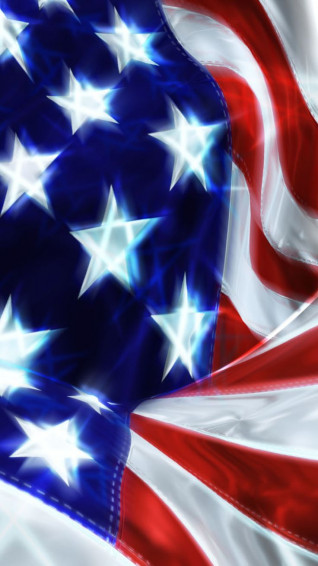American Flag iPhone Background Net