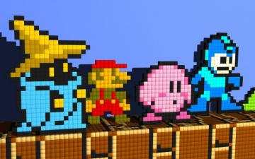 Retro Video Game Wallpaper