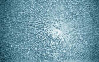 Cool Broken Glass Wallpaper