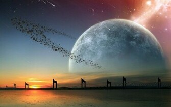 Shooting Stars Wallpaper