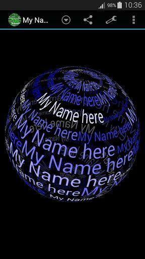 My Name In 3d Live Wallpaper Descargar
