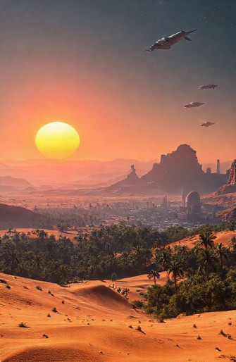 Star Wars Landscape Wallpaper