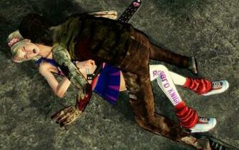 Lollipop Chainsaw Zombie Bite Wallpaper
