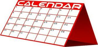 School Calendar Clipart Holiday Dates