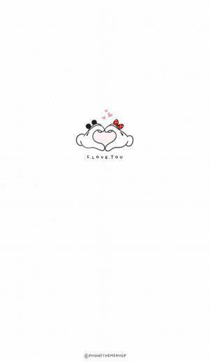 Mickey Minnie Disney World In Cute Wallpaper
