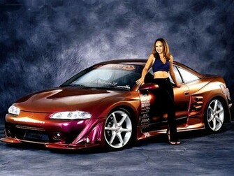 Street Racing Cars Wallpaper Mitsubishi Racer