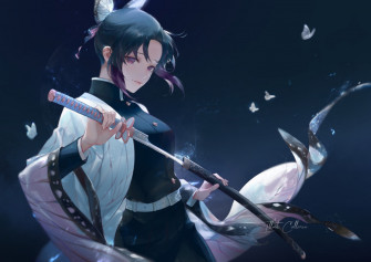 Shinobu Kochou HD Wallpaper