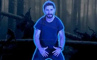 Shia Labeouf Tells Luke Skywalker To Do It Just Ew