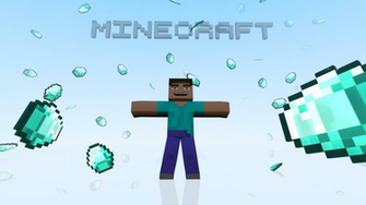 Minecraft HD Wallpaper Diamonds By Roaraku