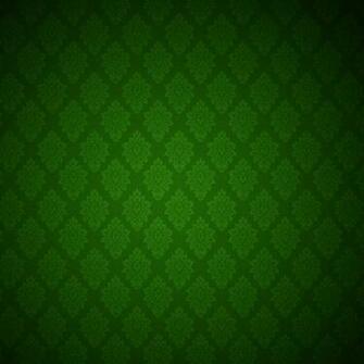 Green Victorian Wallpaper iPad