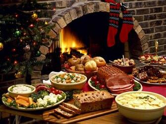 Wallpaper Christmas Food HD