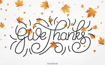 Give Thanks Desktop Wallpaper Autumn Computer And Mobile