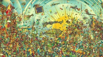 Psychedelic Wallpaper Background