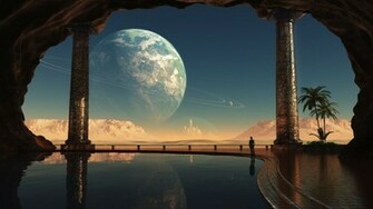 Fantasy Planets Wallpaper