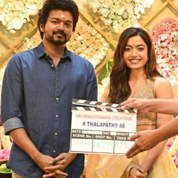 Thalapathy Vijay Rashmika Mandanna Kick Start Shooting For