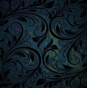 Dark Floral Background Wallpaper
