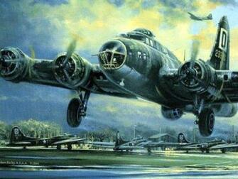 Military B17 Flying Fortress Wallpaper Enjoy