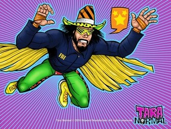 Wrestlingfan Macho Man Inspired Wallpaper From Tara Normal Web