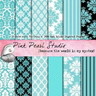 Tiffany Blue Damask Wallpaper A Date With