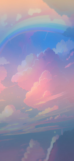 Rainbows Aesthetic Wallpaper