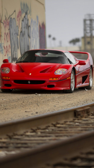 Ferrari F50 Phone Wallpaper