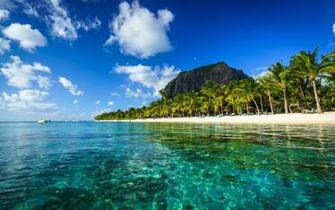 Wallpaper Le Morne Brabant Indian Ocean Mauritius
