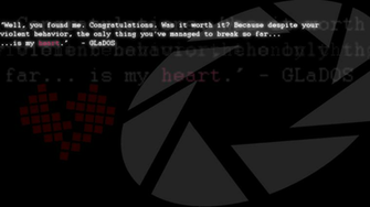 Portal Glados Quote Wallpaper W