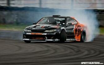 Drifting Cars Racer Nissan Silvia S15 Wallpaper Background
