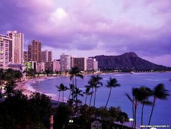Waikiki Beach Honolulu Oahu Hawaii Wallpaper In