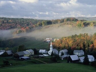 East Corinth Vermont Nature Wallpaper Image Featuring Autumn