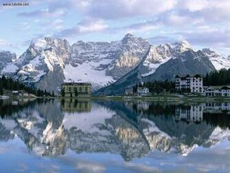 Lake Misurina HD Wallpaper