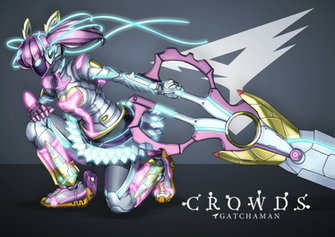 Gatchaman Crowds By Ne5t