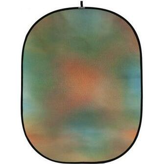 Botero Collapsiblebackground Green Orange C04157