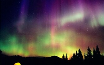 Northern Lights Light Nature Polar Purple
