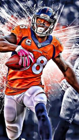 Cool Demaryius Thomas Wallpaper Sun
